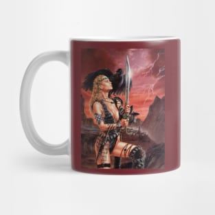 Fantasy Artwork - Red Sonya Mug